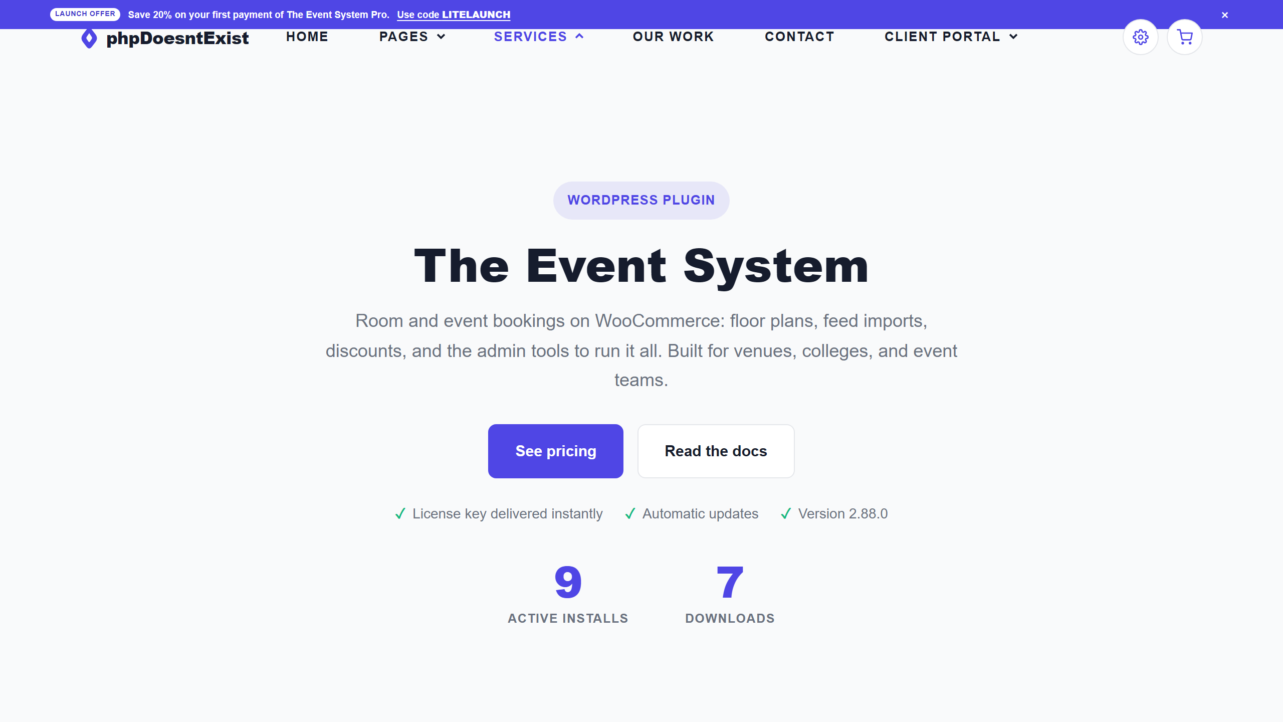The Event System plugin